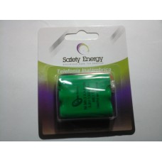 SAFAAX3 BAT.TEL.INAL.AA X 3 CONECTOR UNIV 3,6V 700MA  NH SAFETY