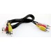 CABLE ARMADO 3RCA A 3RCA 1,8 MTS