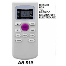 AR819 REMOTO AIRE CARCASA ORIGINAL HITACHI, RCA, TCL, DAEWOO