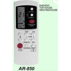 AR850 REMOTO AIRE CARCASA ORIGINAL DEAWO TOP HOUSE, WESTINGHOUSE