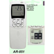 AR851 REMOTO AIRE CARCASA ORIGINAL ELECTROLUX, HISENSE, TADIRAN, MK TECH