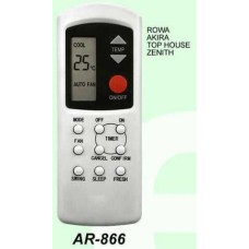 AR866 REMOTO AIRE CARCASA ORIGINAL ROWA, AKIRA, TOP HOUSE, ZENITH