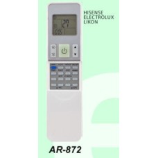 AR872 REMOTO AIRE CARCASA ORIGINAL HISENSE, ELECTROLUX, LIKON