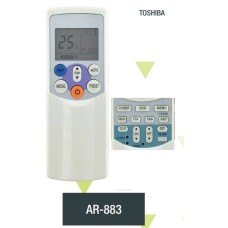 AR883 REMOTO AIRE CARCASA ORIGINAL TOSHIBA