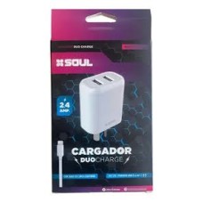C220C24A CARGADOR CELULAR TIPO C 2AH SOUL2 SALIDAS USB C220C24A CARGADOR CELULAR TIPO C 2AH SOUL2 SALIDAS USB