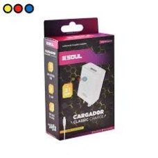 C220MV821AS CARGADOR CELULAR MICRO USB 2,1AH A  220V SOUL C220MV821AS CARGADOR CELULAR MICRO USB 2,1AH A  220V SOUL