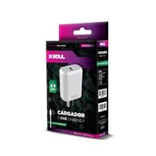 C220MV824A CARGADOR CELULAR MICRO USB 2,4AH  SOUL C220MV824A CARGADOR CELULAR MICRO USB 2,4AH  SOUL