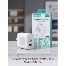 C220USBDK56 RGADOR CELULAR TIPO USB/C HEMBRA 45W C220USBDK56 RGADOR CELULAR TIPO USB/C HEMBRA 45W