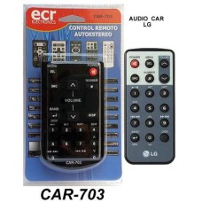 CAR703 REMOTO DE AUDIO PARA  AUTO LG