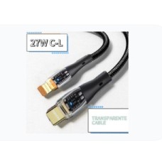 CB35 USB C A LIGTHING REFORZADO 27W