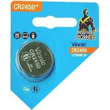 CR2450  VINNIC  3V LITIO