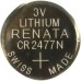 CR2477 RENATA 3V LITIO