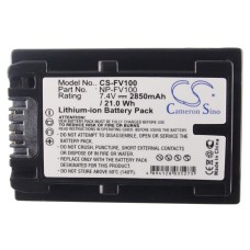 NPFV100 BAT. P/ SONY LITIO-ION 7.4V 3300 MAH NPFV100 BAT. P/ SONY LITIO-ION 7.4V 3300 MAH