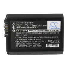 NPFW50 BAT. P/ SONY LITIO-ION 7.4V 1080 MAH NPFW50 BAT. P/ SONY LITIO-ION 7.4V 1080 MAH