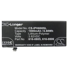 IPH600SL.BAT. P/IPHONE 6 1800MAH