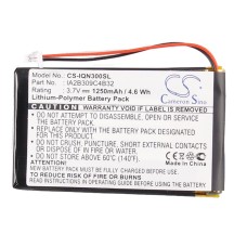 IQN300SL BAT. P/ GPS SERIE NUVI 300 3.7V / 1250MAH /LITIO POLIMERO IQN300SL BAT. P/ GPS SERIE NUVI 300 3.7V / 1250MAH /LITIO POLIMERO