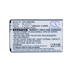 LVS810SL BL-41A1H 3,7V 1600MAH LVS810SL BL-41A1H 3,7V 1600MAH