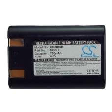 NB5H BAT. P/CANON NI-MH 6V 750 MAH NB5H BAT. P/CANON NI-MH 6V 750 MAH