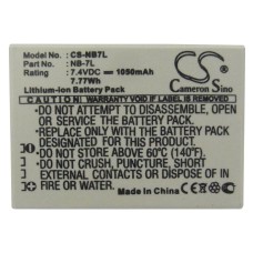 NB7L BAT. P/ CANON LITIO-ION 7.4V 1050 MAH NB7L BAT. P/ CANON LITIO-ION 7.4V 1050 MAH
