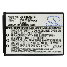 SBL0837B BAT. P/ SAMSUNG LITIO-ION 3.7V 800 MAH