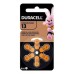 DU13 PILA AUDIOLOGIA 1,4V DURACELL BLISTER X 6