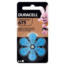 DU675 PILA AUDIOLOGIA 1,4V DURACELL BLISTER X 6