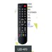 LCD470 CONTROL REMOTO PARA LCD DEWO. RECCO, NEX, TELEFUNKEN, TCL, RCA