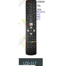 LCD517 CONTROL REMOTO PARA LCD HITACHI TCL RCA