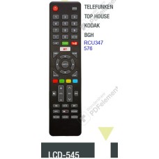LCD545 CONTROL REMOTO PARA LCD TELEFUNKEN TOP HOUSE Y TONOMAC