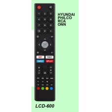 LCD600 CONTROL REMOTO PARA LCD SMART HYUNDAI  PHILCO RCA ONN