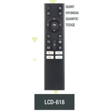 LCD618 CONTROL REMOTO PARA LCD SMART QUINT, HYUNDAI,  QUANTIC, TEDGE