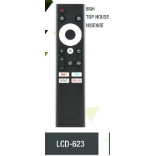LCD623 CONTROL REMOTO PARA LCD SMART BGH, HISENSE, TOP HOUSE