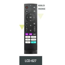 LCD627 CONTROL REMOTO PARA LCD SMART NOBLEX, HISENSE