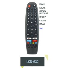 LCD632 CONTROL REMOTO PARA LCD SMART KANJI , C.MUSTANG, KODAK, OILITY