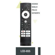 LCD655 CONTROL REMOTO PARA LCD SMART HISENSE NOBLEX PHILCO LCD655 CONTROL REMOTO PARA LCD SMART HISENSE NOBLEX PHILCO