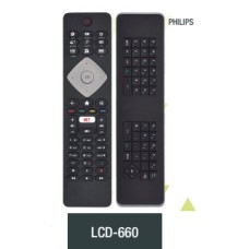 LCD660 CONTROL REMOTO PARA LCD SMART PHILPS CON TECLADO ATRAS