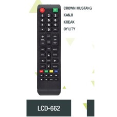 LCD662 CONTROL REMOTO PARA LCD SMART CROWN MUSTANG KANJI KODAK OYLITY
