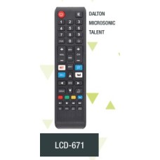 LCD671 CONTROL REMOTO PARA LCD SMART DALTON, MICROSONIC, TALENT