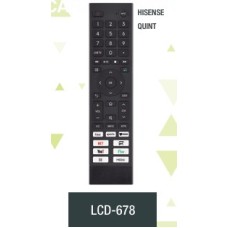 LCD678 CONTROL REMOTO PARA LCD SMART HISENSE, QUINT LCD678 CONTROL REMOTO PARA LCD SMART HISENSE, QUINT