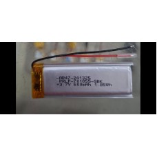 LP701855 LITIO POLIMERO CON PLAQUETA 3,7V 500MA LP701855 LITIO POLIMERO CON PLAQUETA 3,7V 500MA