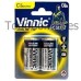 LR14VI  X 2 VINNIC ALACALINA