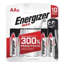 LR6EN6 AA X 6 ENERGIZER MAX LR6EN6 AA X 6 ENERGIZER MAX
