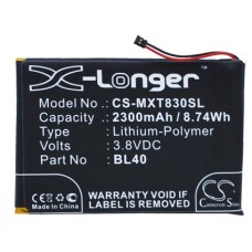 MXT830SL BAT.CEL.MOTOROLA  3.7V / 2400MAH / LITIO-ION