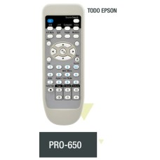 PRO650  CONTROL REMOTO PARA PROYECTOR EPSON TODOS LOS MODELOS