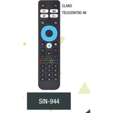SIN944  CONTROL REMOTO PARA TV CLARO TELECENTRO ANDROID