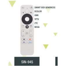 SIN945  CONTROL REMOTO PARA TV SMART BOX NOGA