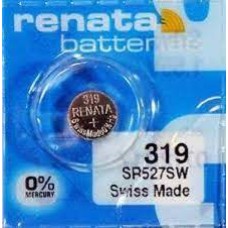 SR527R 319/527 PILA RELOJERIA OXIDO DE PLATA 1,55V RENATA SR527R 319/527 PILA RELOJERIA OXIDO DE PLATA 1,55V RENATA