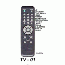TV 01 CONTROL REM. SIMIL ORIGINAL LG