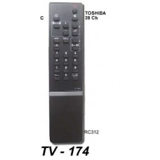 TV 174 ONTROL REM. SIMIL ORIGINAL TOSHIBA