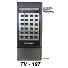TV 197 ONTROL REM. SIMIL ORIGINAL PANASONIC, NATIONAL